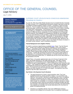 office of the general counsel - University of California | Office of The