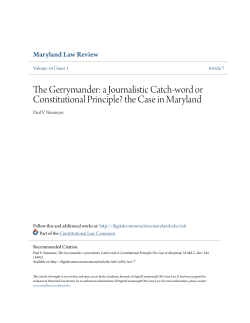 a Journalistic Catch-word or Constitutional Principle?