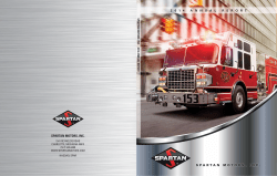 2 0 1 4 A N N U A L R E P O R T SPARTAN MOTORS, INC.