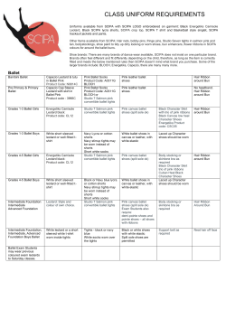 class uniform requirements