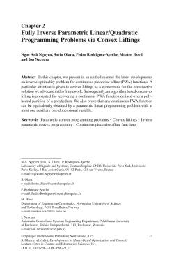 Fully Inverse Parametric Linear/Quadratic Programming Problems