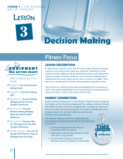 Decision Making - Learners Abroad