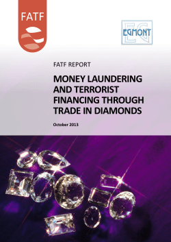 money laundering and terrorist financing through trade in