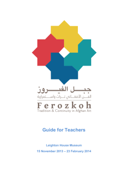 Guide for Teachers