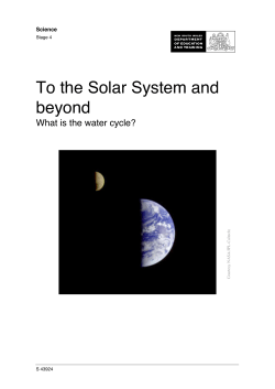 To the Solar System and beyond