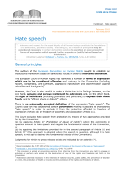 Hate speech