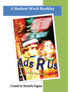 A Student Work Booklet - Penguin Books Australia