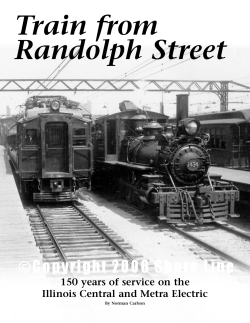 Train from Randolph Street - Northwestern University Transportation