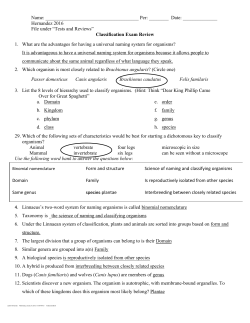 Hernandez 2016 File under &ldquo;Tests and Reviews