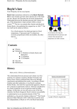 Boyle`s law