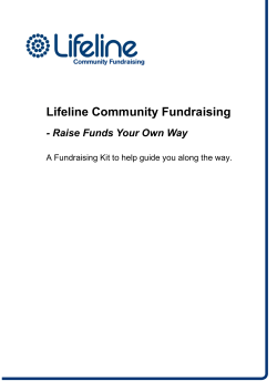Community Fundraising Kit