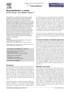 Neuroaesthetics: a review