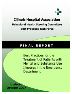 F I N A L R E P O R T - American Hospital Association