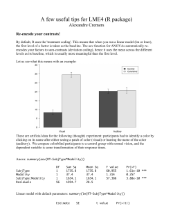 useful tips - Alexandre Cremers