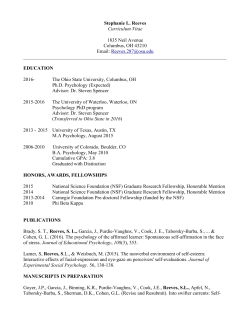 CV - The Ohio State University