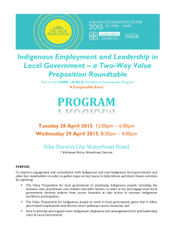 program - LG Professionals Australia