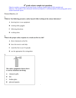 8th grade science sample test questions