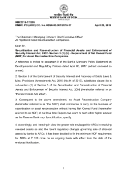 RBI/2016-17/295 DNBR. PD (ARC) CC. No. 03/26.03.001/2016