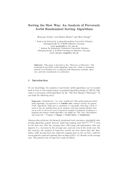 An Analysis of Perversely Awful Randomized Sorting Algorithms