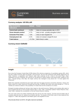 EUR/USD - Currencies Direct
