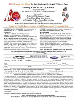 DST Orange the World 5K Run/Walk and Health