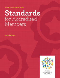 Standards for Accredited Members