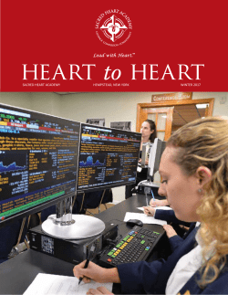 heart to heart - Sacred Heart Academy