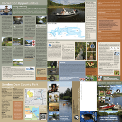 Gordon Dam County Park Recreation