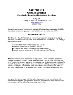 Advance Directives