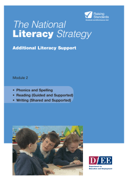 Additional Literacy Support Module 2