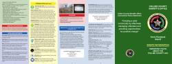 Inmate information handout - Collier County Sheriff`s Office