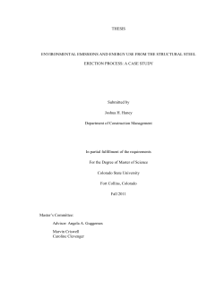 Environmental emissions and energy use from the