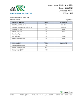 Nitric Acid 67%