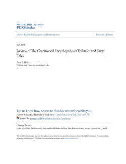 Review of The Greenwood Encyclopedia of Folktales