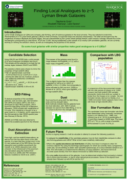 National Astronomy Meeting 2014
