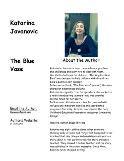 Katarina Jovanovic - Vancouver School Board