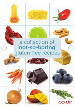 a collection of `not-so-boring` gluten free recipes - Calgary Co-op