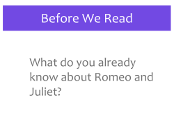 Romeo And Juliet