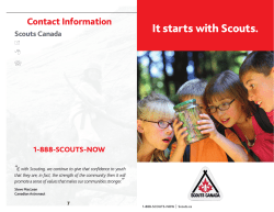 New Group Sponsor Brochure
