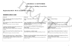 Draft Program