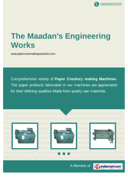 automatic paper cone making machines