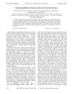 Pearling Instabilities of Membrane Tubes with Anchored Polymers