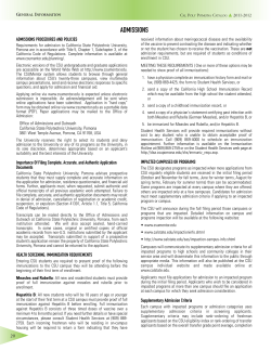 admissions - Cal Poly Pomona
