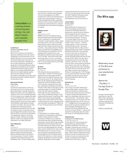 The Wire app - Tsuku Boshi Records