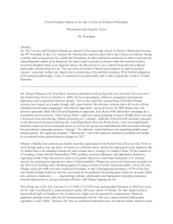 From President Obama to Dr. Sun Yat Sen on - US
