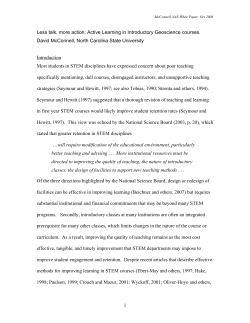 DRAFT 2 July 25, 2008 by Dave Mogk, revised by Margaret Hilton