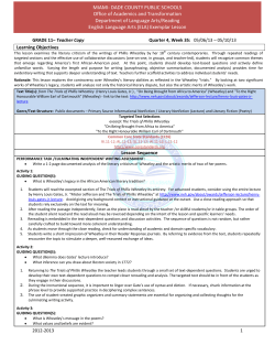 Level 1 - Language Arts and Reading - Miami