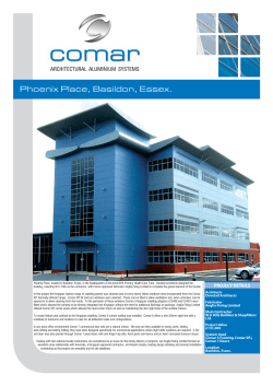 PHOENIX PLACE revised - Comar Architectural Aluminium Systems