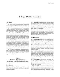 2. Design of Welded Connections
