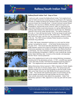 Balboa/South Indian Trail Neighborhood Profile